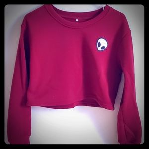 Cropped Crew Neck